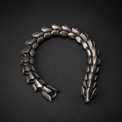 Brazalete de Acero Jörmungandr