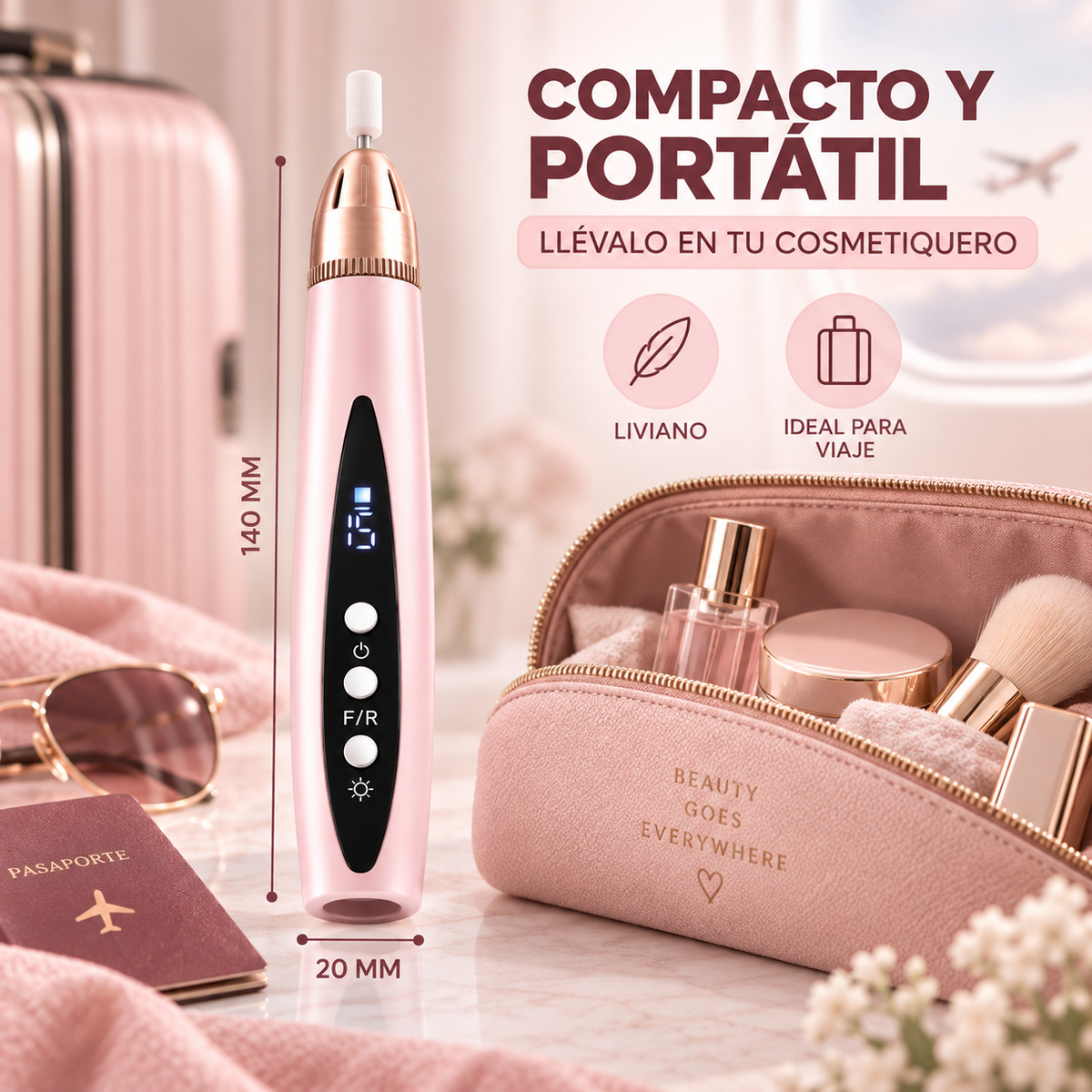 Dremel™ Pulidor de Uñas Inalámbrico con Luz LED