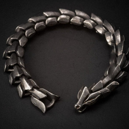 Brazalete de Acero Jörmungandr