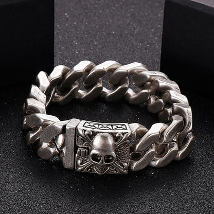 Brazalete de Acero Skull Brock