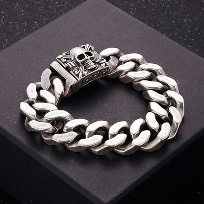 Brazalete de Acero Skull Brock