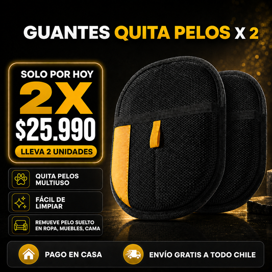 Guante Removedor Pelo de Mascotas - PetClean