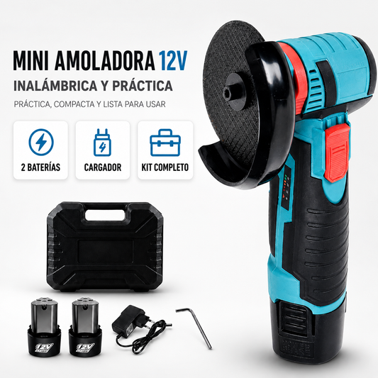Amoladora Angular Inalámbrica 12V