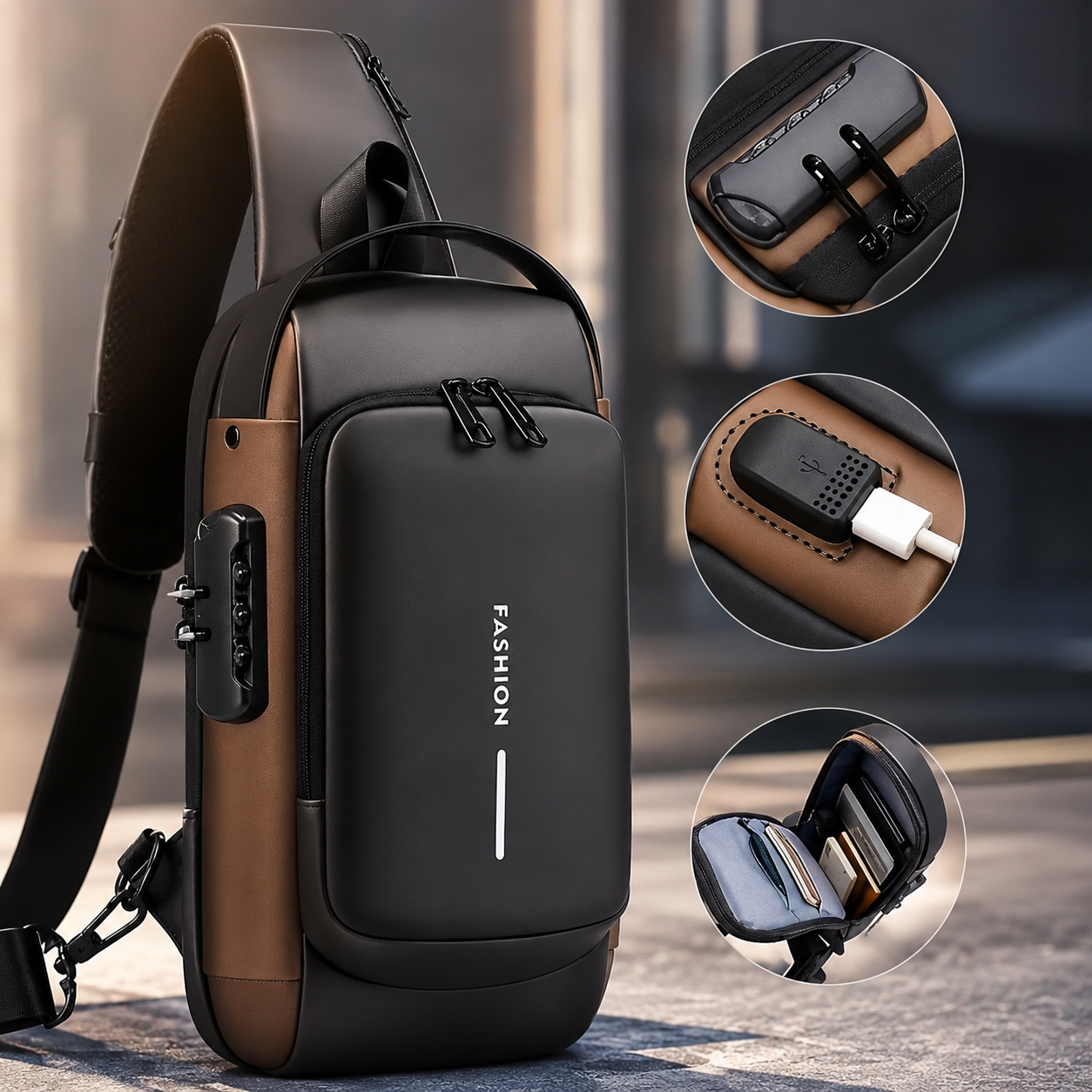 Mochila Urban Pro Bag - Antirrobo