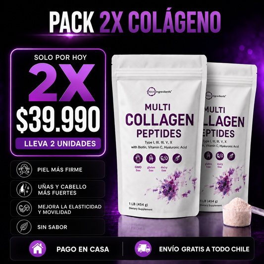 Colageno Multi Collagen Peptides  PACK 2X