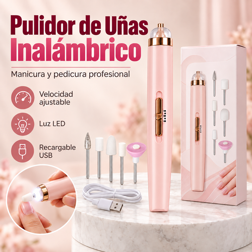 Dremel Pulidor de Uñas Inalámbrico con Luz LED