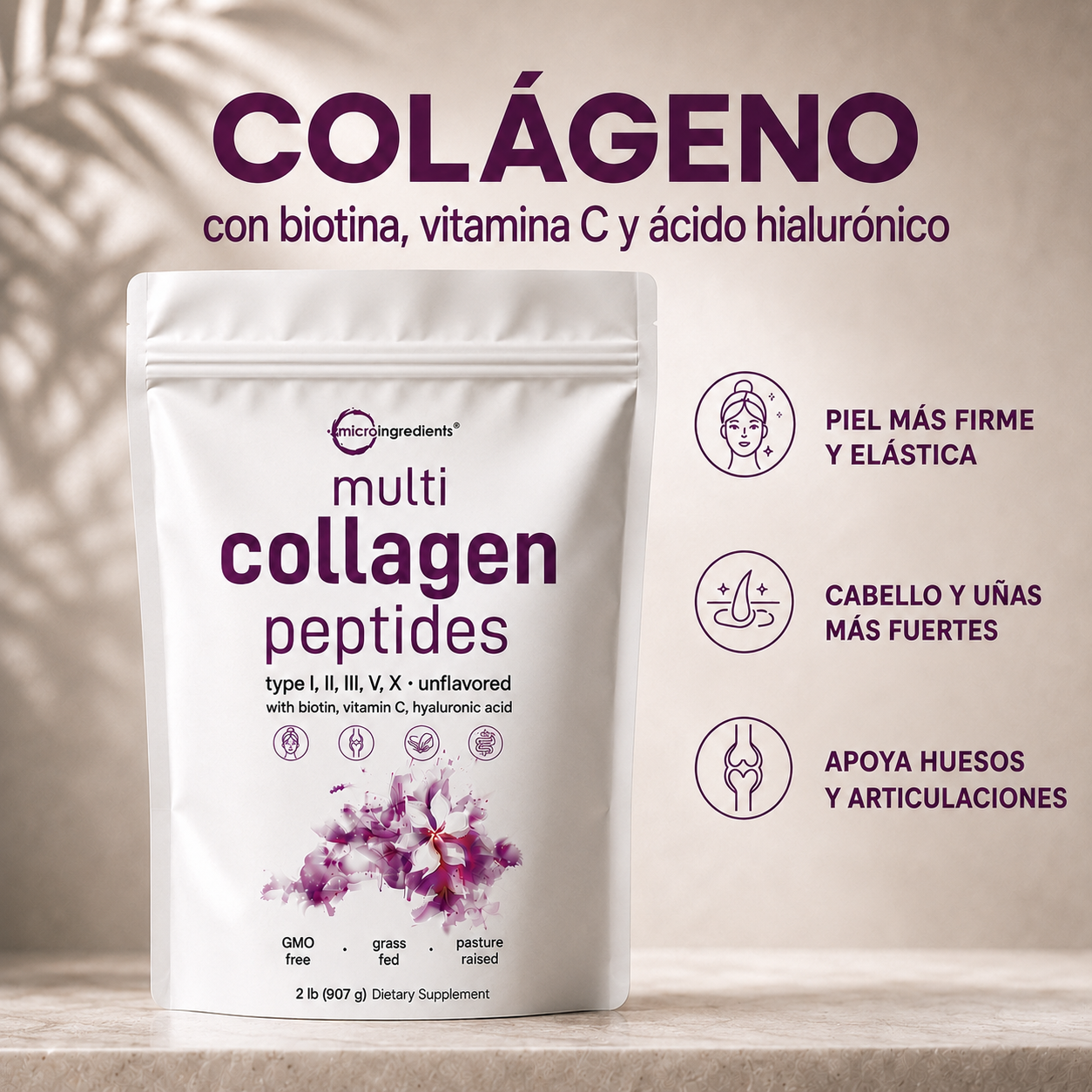 Collagen Peptides Multi - El Apoyo Diario Para Verte y Sentirte Mejor