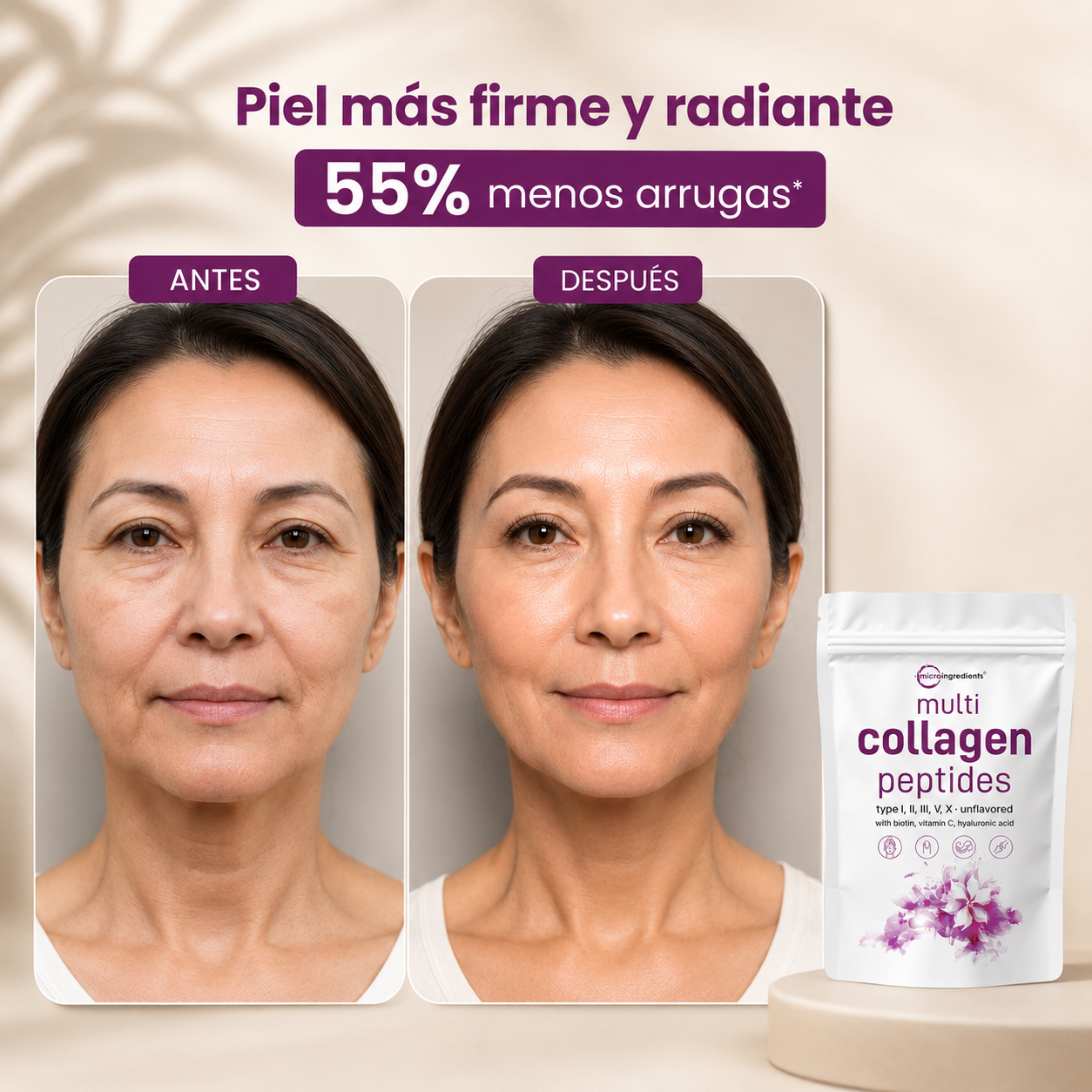 Collagen Peptides Multi - El Apoyo Diario Para Verte y Sentirte Mejor