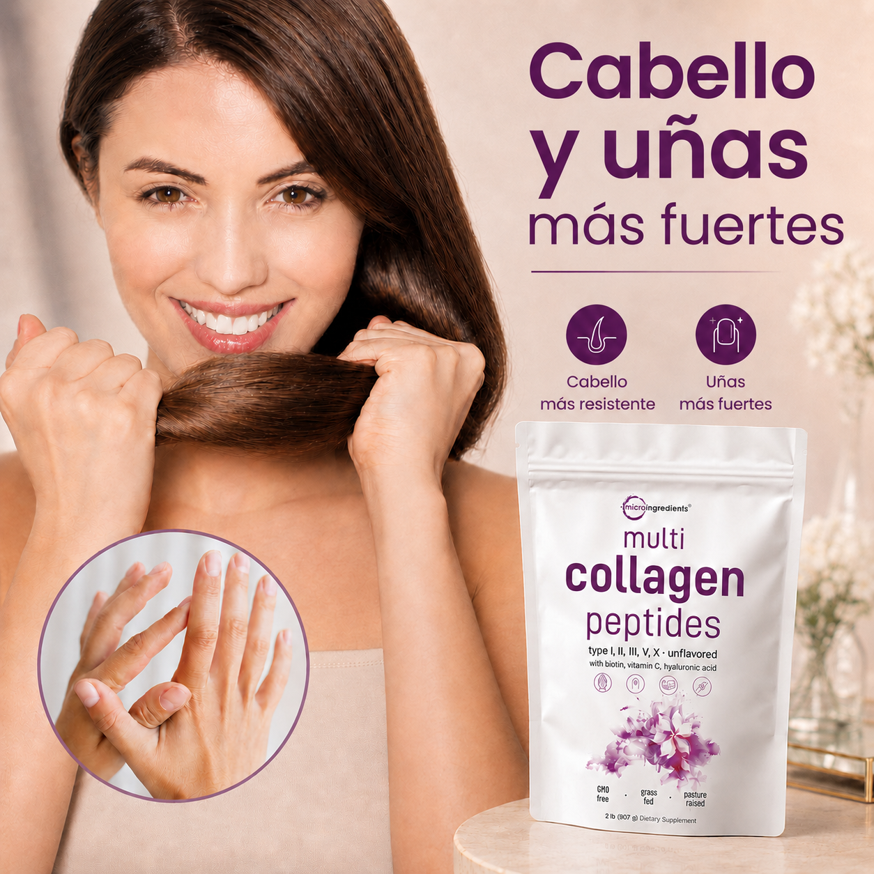 Collagen Peptides Multi - El Apoyo Diario Para Verte y Sentirte Mejor