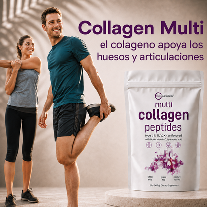 Collagen Peptides Multi - El Apoyo Diario Para Verte y Sentirte Mejor
