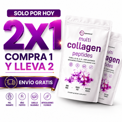 Colageno "Collagen Peptides Multi" - 🔥 Llevas 2 y  Pagas 1 🔥